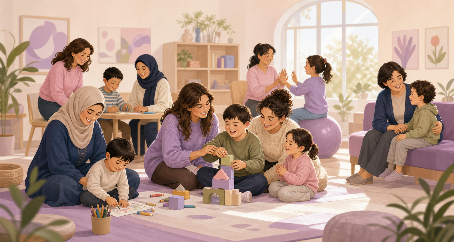 Özel gereksinimli çocuklar ve aileleri için güvenilir bir dayanışma topluluğu.